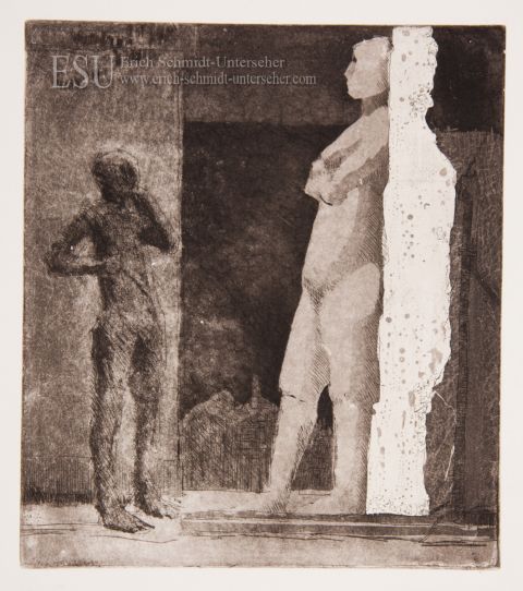 The Model and the Sculptor by Erich Schmidt-Unterseher